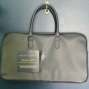 Ralph Lauren Navy Blue Duffel Bag